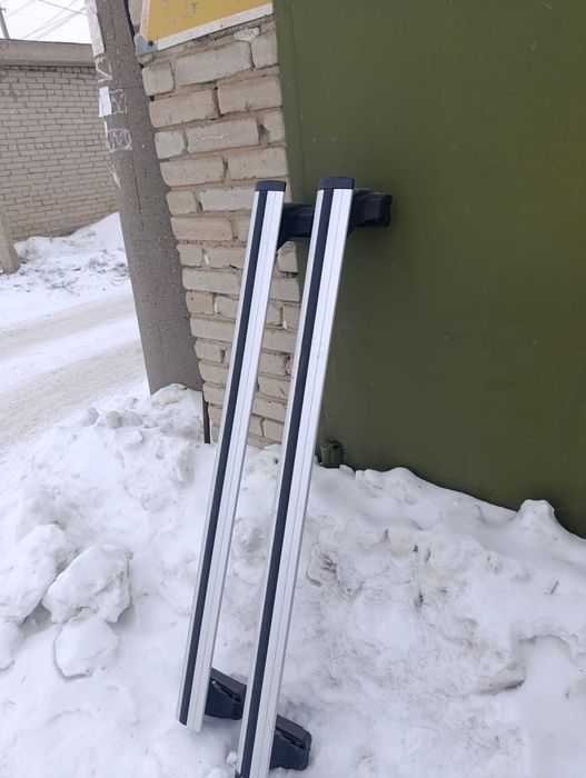 Поперечены на крышу, рейлинги