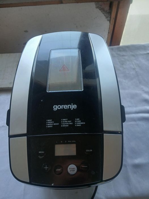 Хлебопекарна gorenje