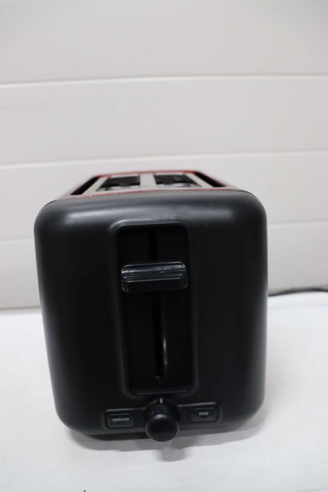 Тостер Bosch - TAT4P424, DesignLine, 970W, 6 степени, червен