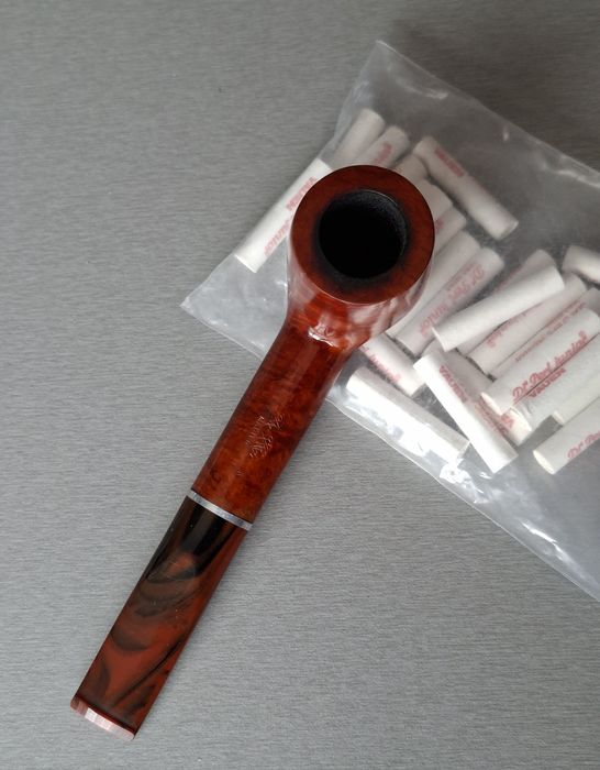 Pipa cu filtru Da Vinci Master briar bonus filtre