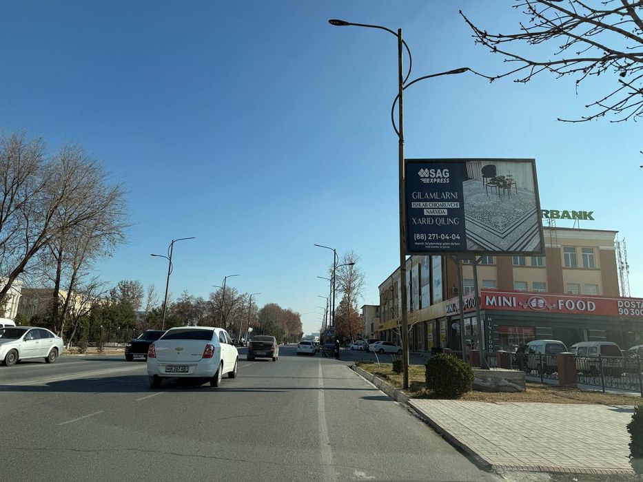 Fargʻona // bilbordlarda reklama//respublika bo'ylab//tashqi reklama