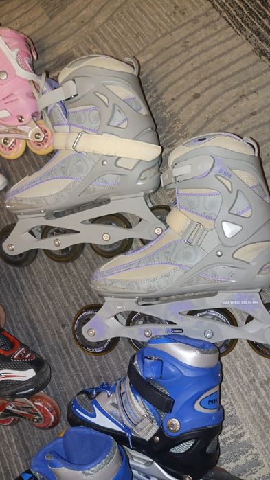 Роликовые коньки 6 шт