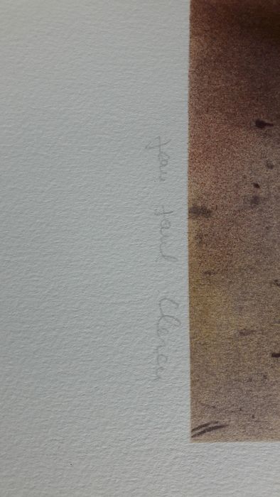 Litografie semnată și numerotata vând sau schimb