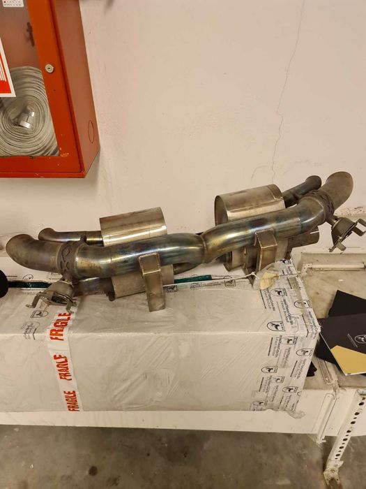 Evacuare Valvetronic pentru Porsche Dakar cu Catalizator Sport 200 CPSI din Inconel