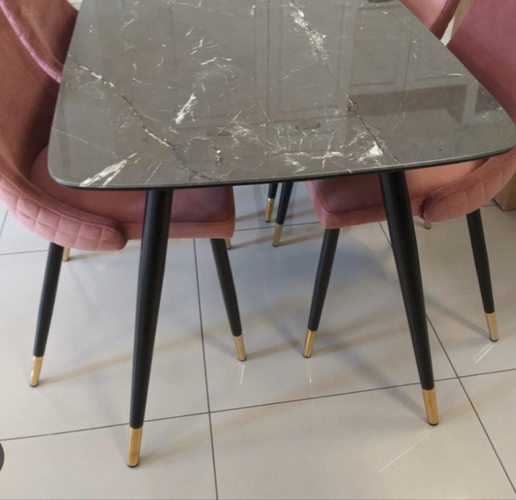 Picioare masa metalice negru auriu mese masa blat lemn pal living bucatarie dining