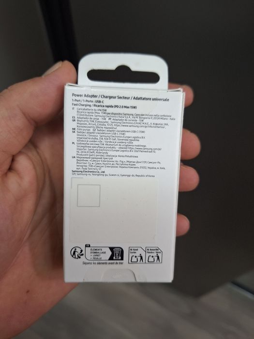 Inacarcator original Samsung Fast  / O77I46I478