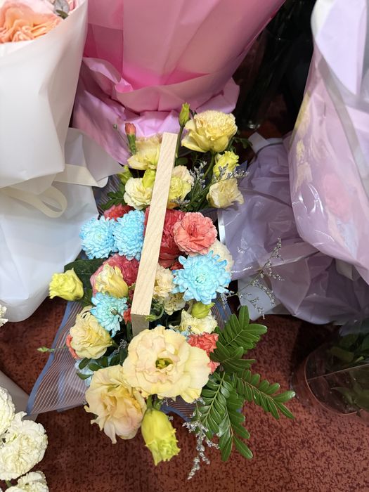 букеты цветов, разные