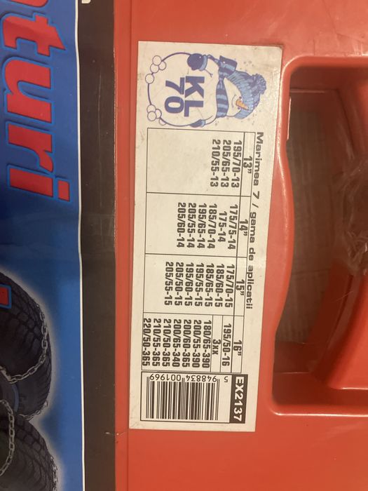 Lanturi cauciuri zapada  logan