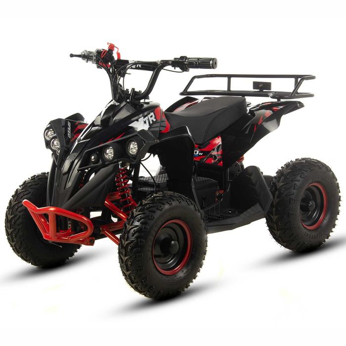Atv electric copii XTR E-M12-6S 1000W, culoare verde;albastru;rosu