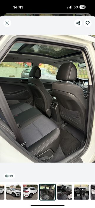 Posibilitate Rate Hyundai Tucson 4x4  129k km Panoramic Garantie