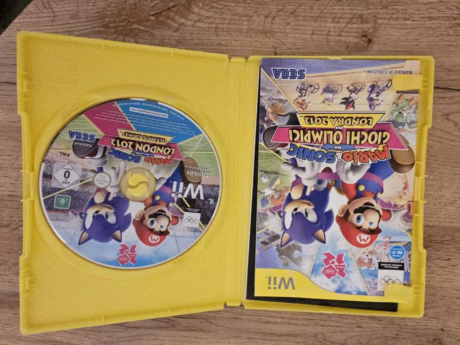 Joc Mario & Sonic Londra 2012 – Nintendo Wii (Carcasă Galbenă Originală)
