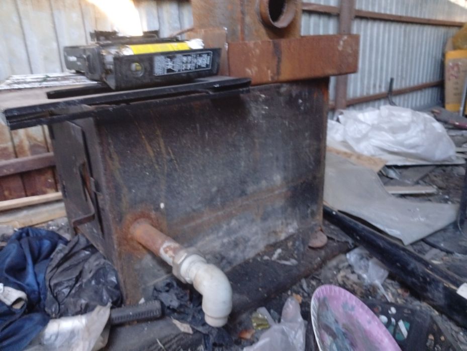 Печка кател почти новая