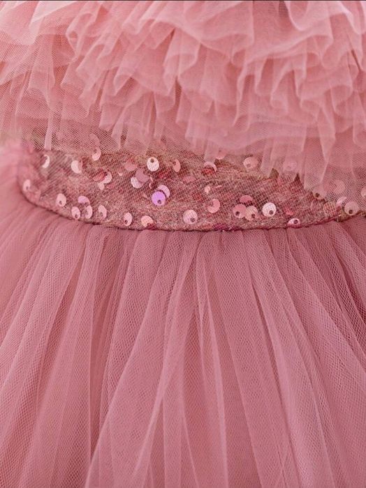 Бебешка рокля и сандали розови