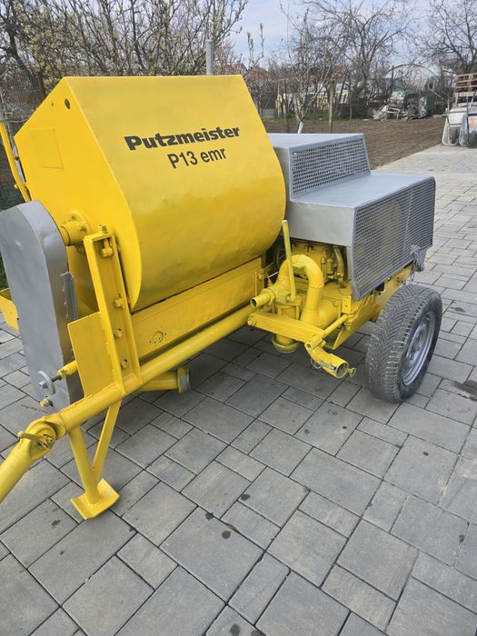 Vând mașină de tencuit clasic Putzmeister P13 electrică  trifazică