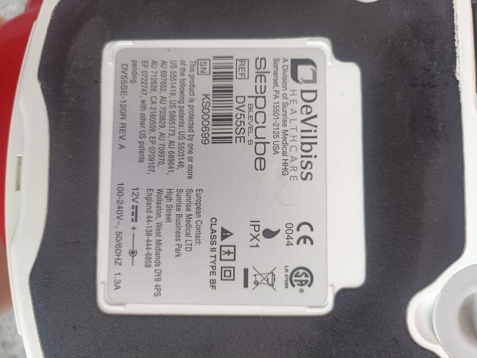 Апарат за сънна апнея DeVILBISS sleepcube BiLevel S.