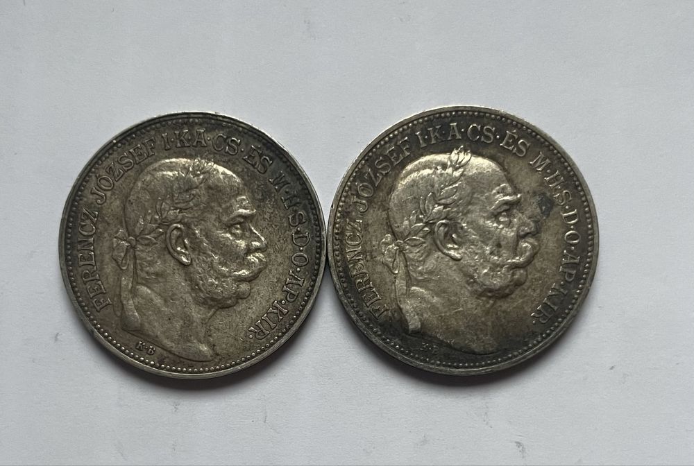 Lot 2 Monede Argint Austro-Ungaria