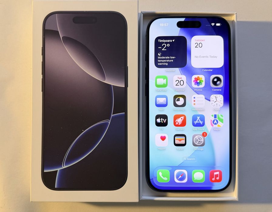 iPhone 16 PRO 128GB  in garantie 1an