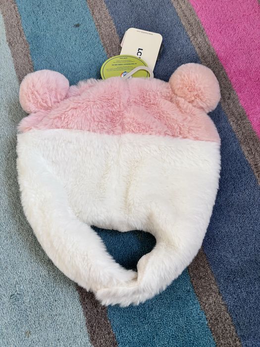 Caciula Waikiki fete dublata fleece 18m-36m