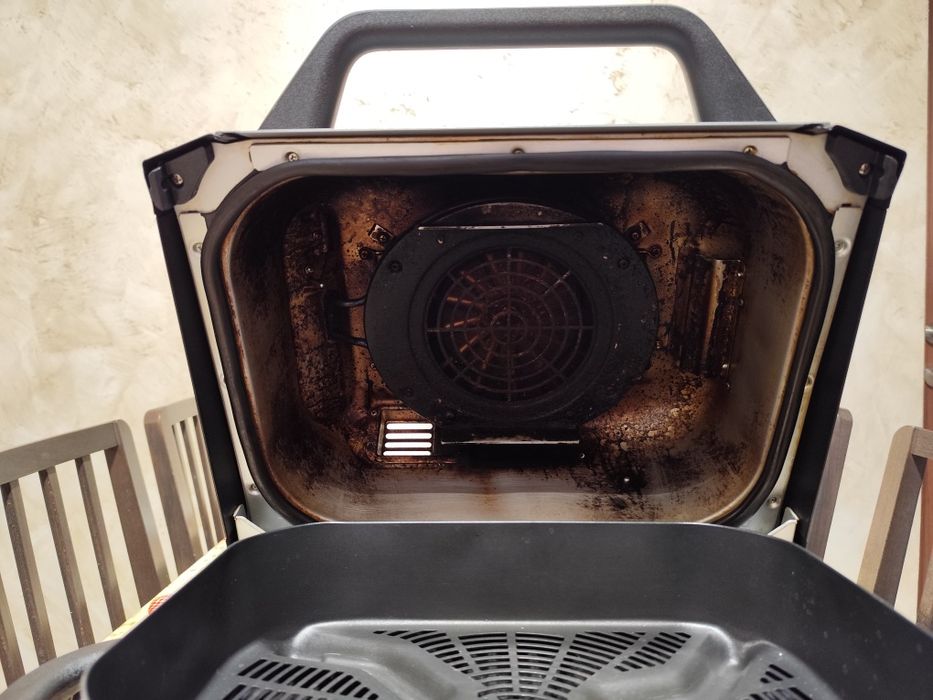 Ninja woodfire, grill electric si airfryer