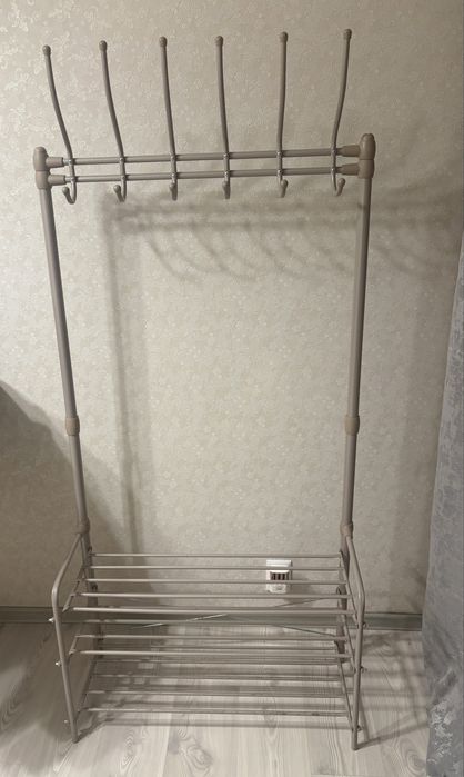 Вешалка с обувницей