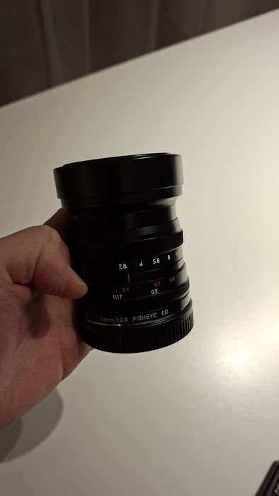 F2.8 Fisheye Full Frame Montura Canon Rf
Obiectiv Manual 7Artisans 10m