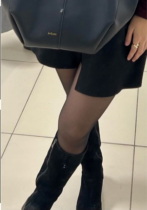 Замш ботинки очень теплые