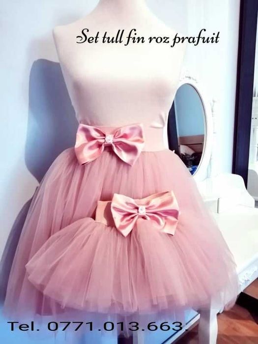 Fusta tull roz prafuit  Fusta tull neagra Fusta  tull rosu alba fuste