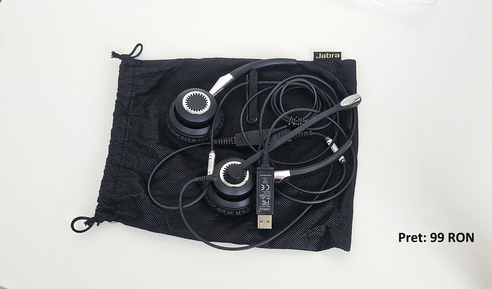 Casti Jabra Link 230 NOI - Husa protectie -Stereo