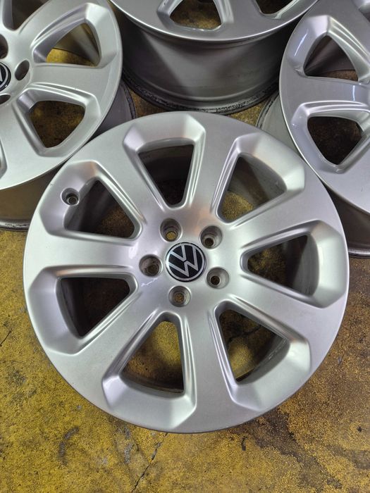 4 Jante Aliaj 5x112 17'' OEM AUDI A3 A4 A5 A6 A7 Q3 Q5 / VW Golf Passat Touran Caddy Tiguan / Skoda Octavia Yeti Karoq Kodiaq !