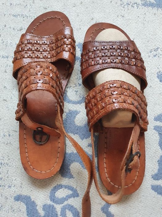 Sandale piele deosebite Atellano, Made in Italy
