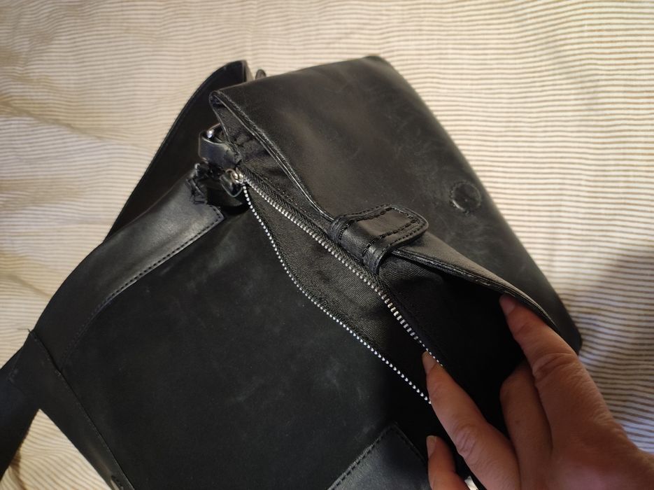 Естествена кожа Чанта ZARA