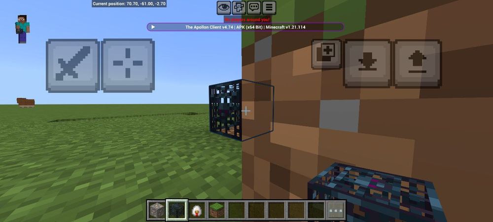 The Apollon Client | Minecraft Мᴏд Мᴇʜю Кᴧиᴇʜᴛ v5.11 (.apk/64 и 32 биᴛ