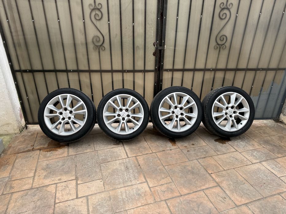 Jante 5x110 r17 anvelope de vara Opel Saab Alfa Romeo