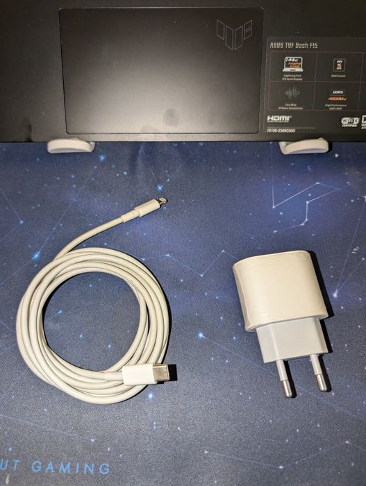 Incarcator + cablu USB C - Lightning 2m originale Apple