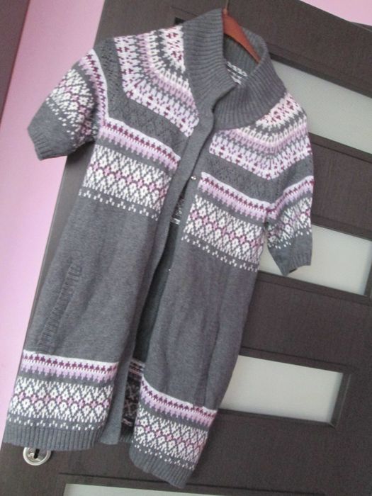 cardigan gri cu buzunare S