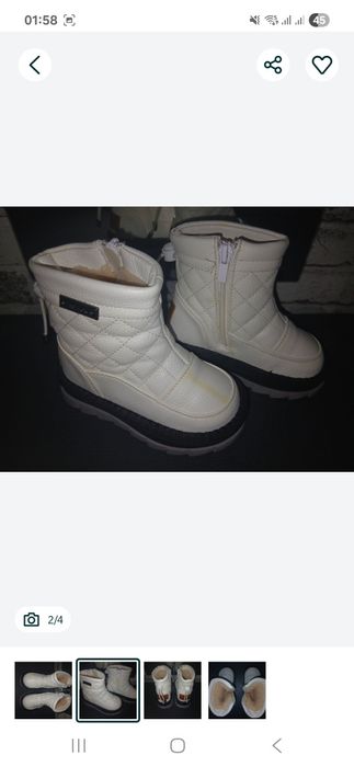 Продам детские угги б/у р.23