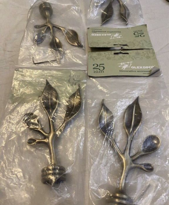 наконечники декоративные для штор 25 диаметр