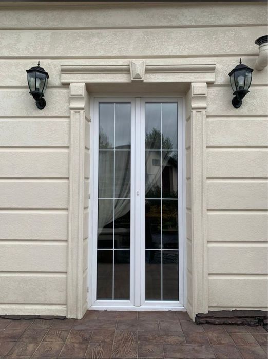 Термопанели травертин фасад