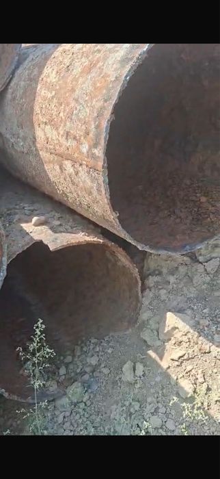 Труба Бу 630*8 обьем есть