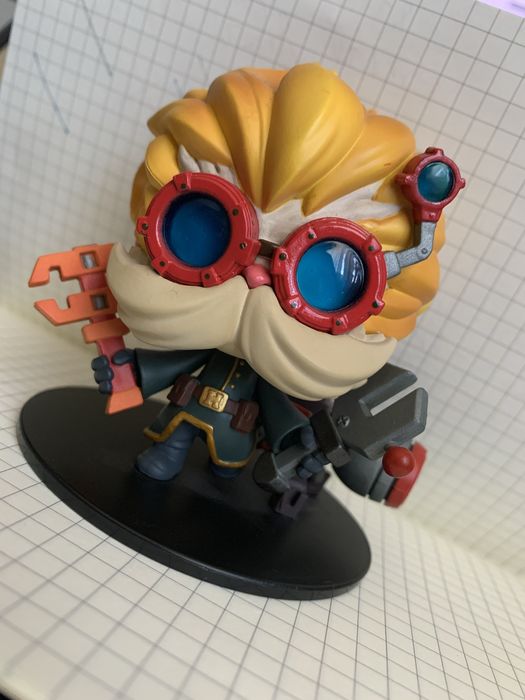 Figurina Heimerdinger Riot Games. LOL League of Legends