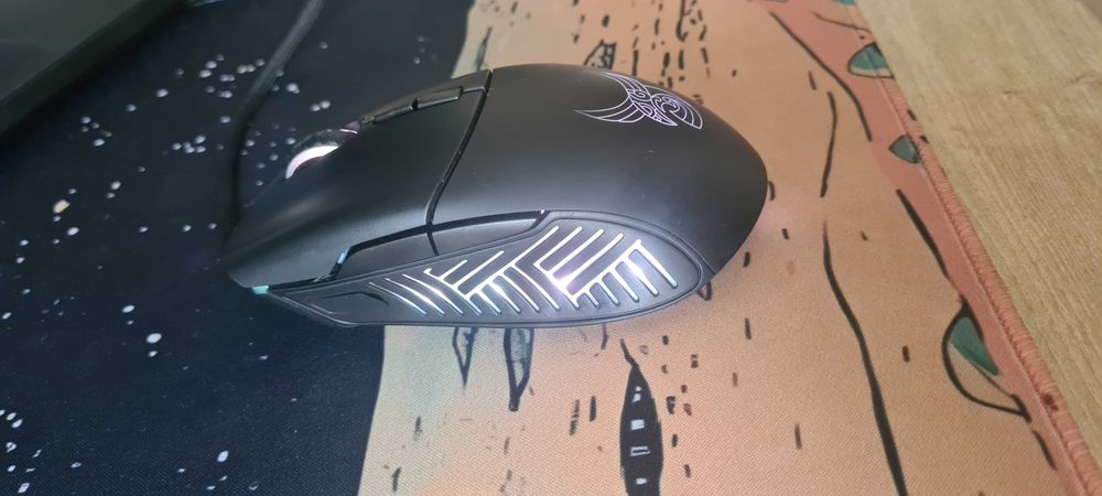 Гейминг мишка L33T GAMING GUNGNIR, RGB, програмируема