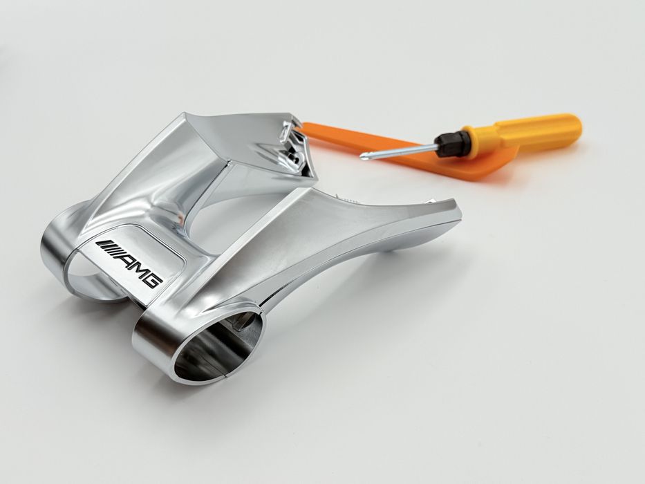 Trim Mercedes Emblema Amg Volan gri