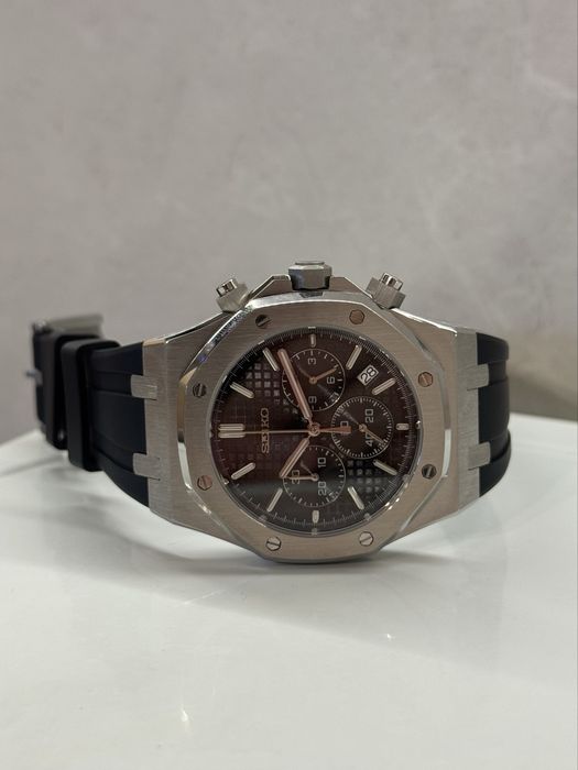 Seiko Mod Royal Oak Chronograph