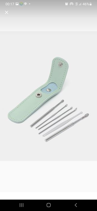 quloqlarni tozalash uchun asboblar to'plami