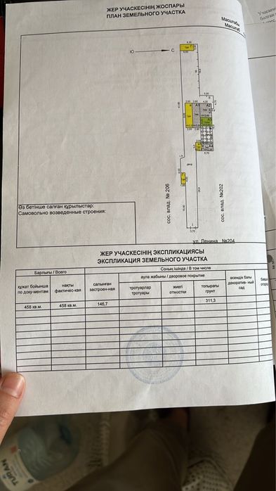 Продам участок ул.Астана 204