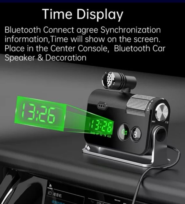 Качествен ФМ трансмитер с блутут (pioneer alpine sony jvc kenwood)