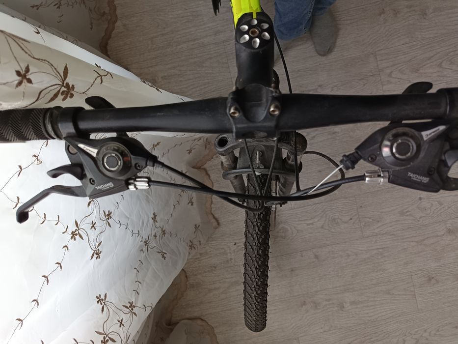 Зелёный велосипед