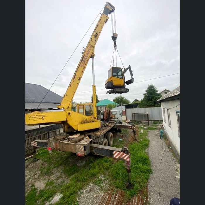 Экскаватор, услуги