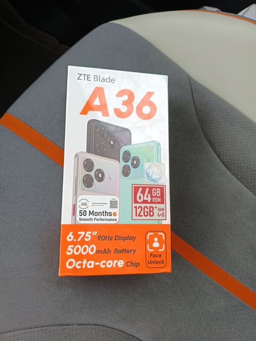 ZTE blade 36A смартфон черный