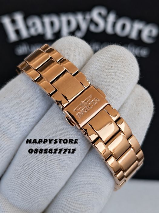 INVICTA Angel Blue Diamond Rose gold 40 mm, Инвикта нов дамски часовник